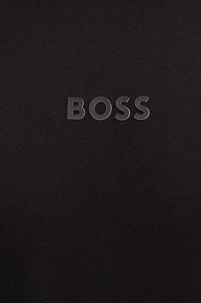 BOSS Green tricou bărbați din bumbac Tee 10 negru 50519368