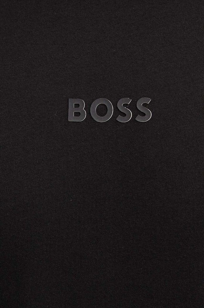 BOSS Green tricou bărbați din bumbac Tee 10 negru 50519368