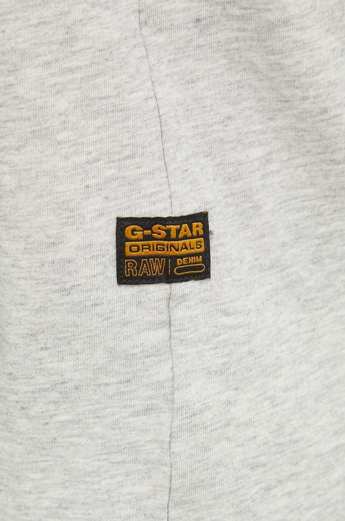 G-Star t-shirt bawełniany szary D24630.336