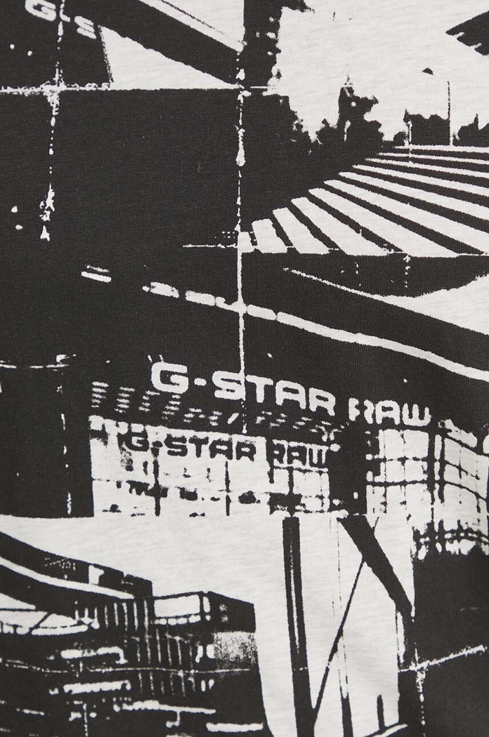 Bavlnené tričko G-Star sivá D24686.336