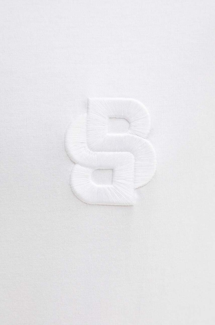 BOSS t-shirt bawełniany biały 50518743