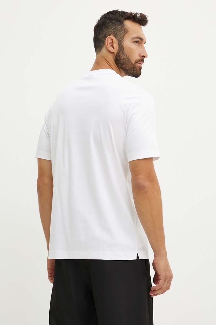 Хлопковая футболка BOSS C-Taut 01 50520298 белый AW25