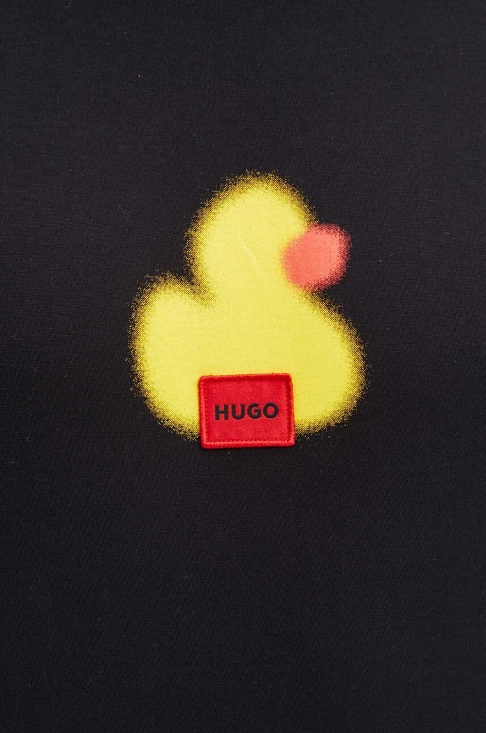 Bavlněné tričko HUGO 50519004