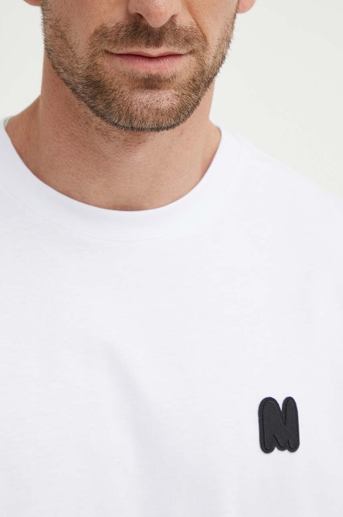 MSGM tricou din bumbac 3740MM111.247798 alb