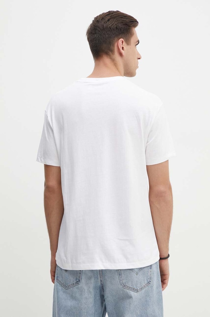 Ρούχα Βαμβακερό μπλουζάκι Polo Ralph Lauren 710707095 λευκό