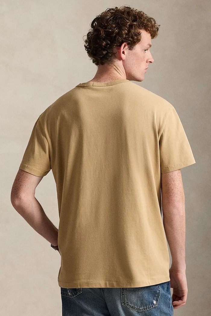 Polo Ralph Lauren t-shirt in cotone 710916698 marrone SS26