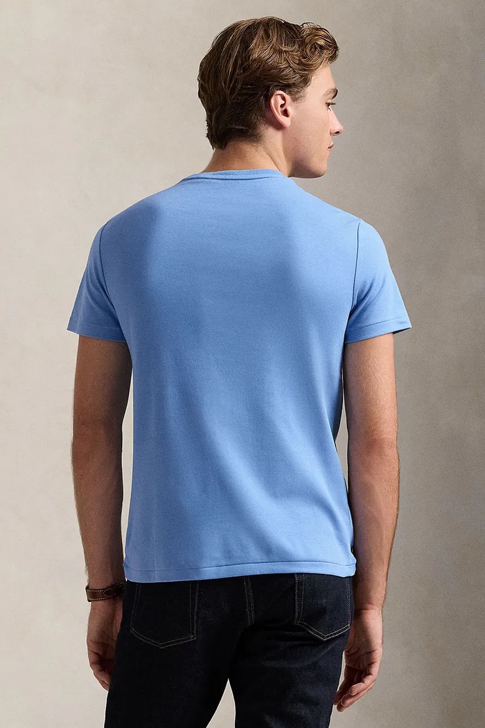 Polo Ralph Lauren t-shirt da uomo in cotone 710740727 blu SS26