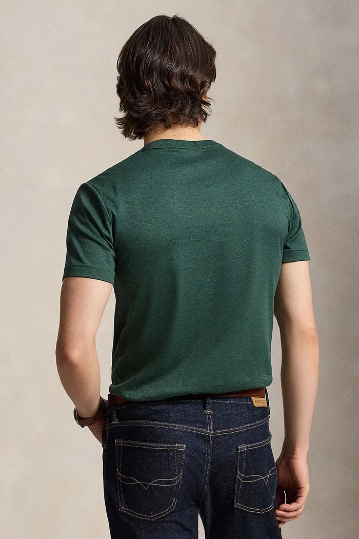 Polo Ralph Lauren футболка для мужчин из хлопка 710740727 зелёный SS26