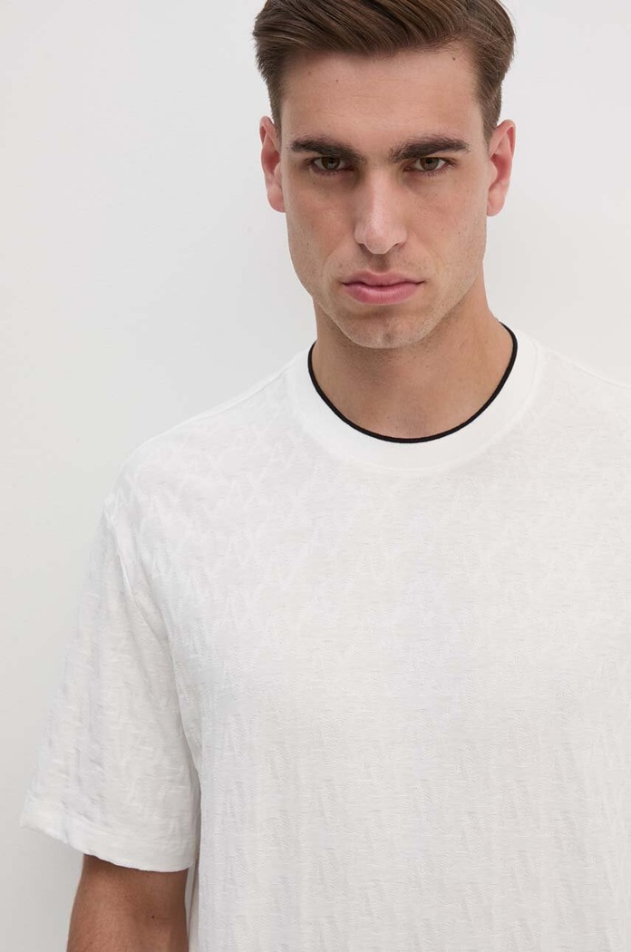 Bavlněné tričko Armani Exchange bílá 6DZTLB.ZJ2ZZ