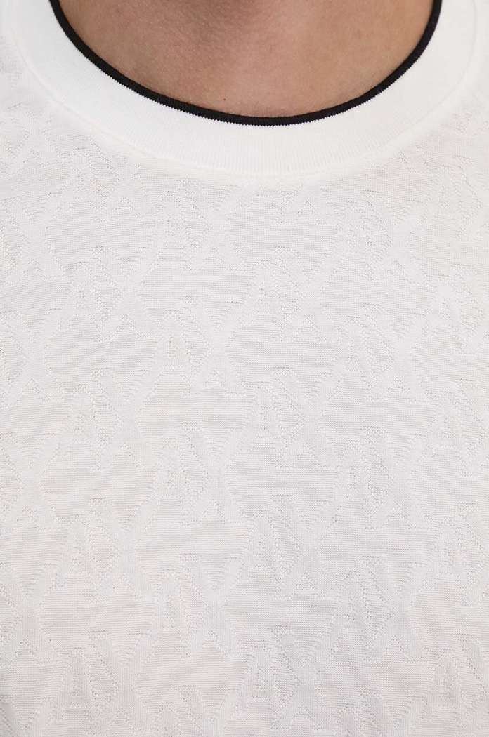 Bavlněné tričko Armani Exchange 6DZTLB.ZJ2ZZ bílá