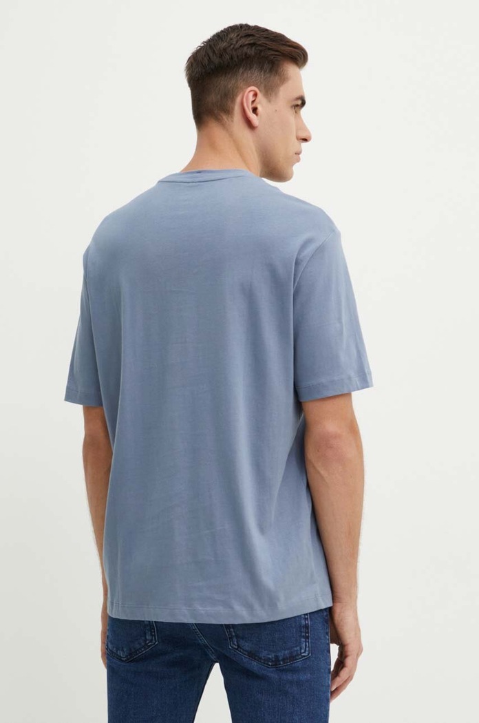 Oblečenie Bavlnené tričko Armani Exchange 6DZTLC.ZJ9JZ modrá