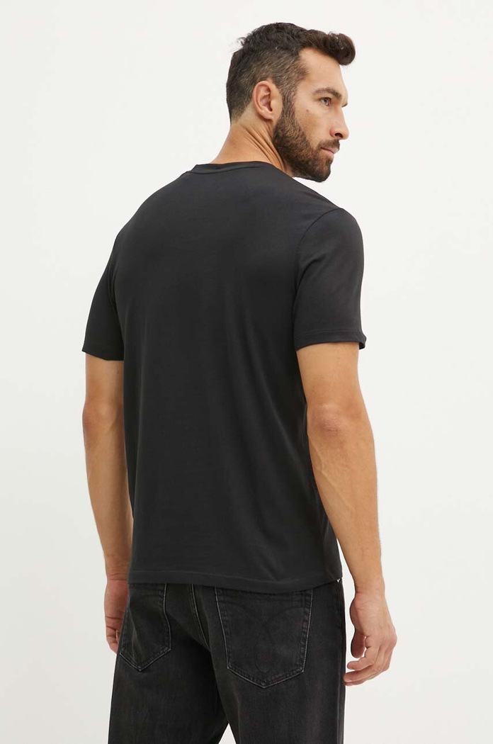 Βαμβακερό μπλουζάκι Guess 3-pack U4YG52.KCAM1 μαύρο SS26
