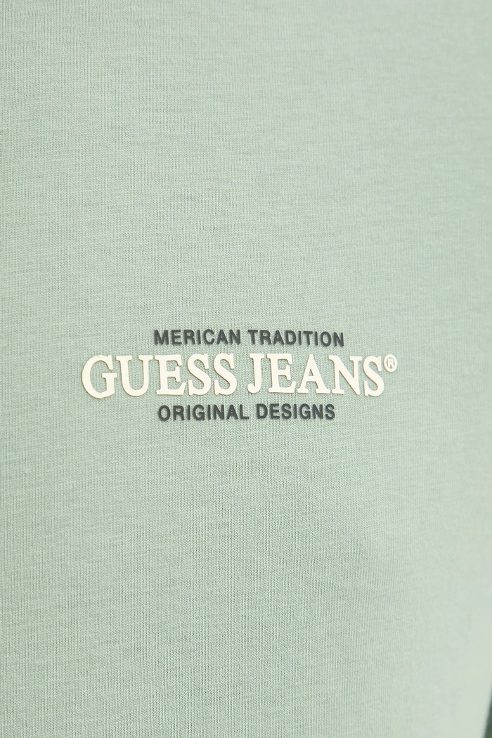 Guess Jeans pamut póló M4YI55.K8HM0 zöld
