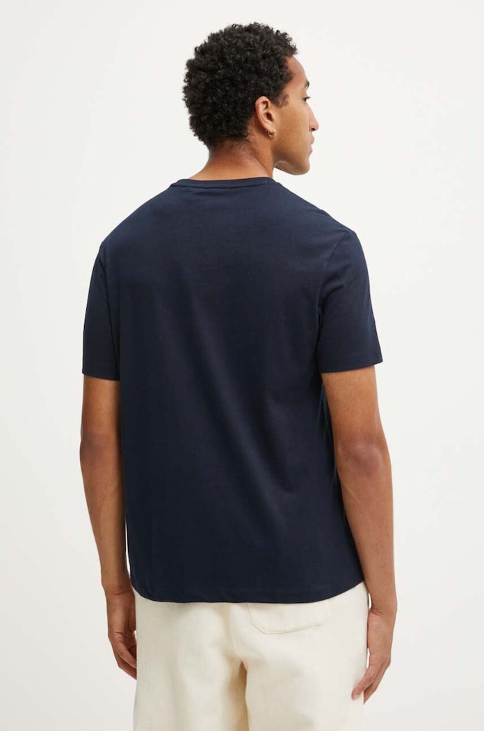 Oblečenie Bavlnené tričko Guess Jeans M4YI42.K8FQ4 tmavomodrá