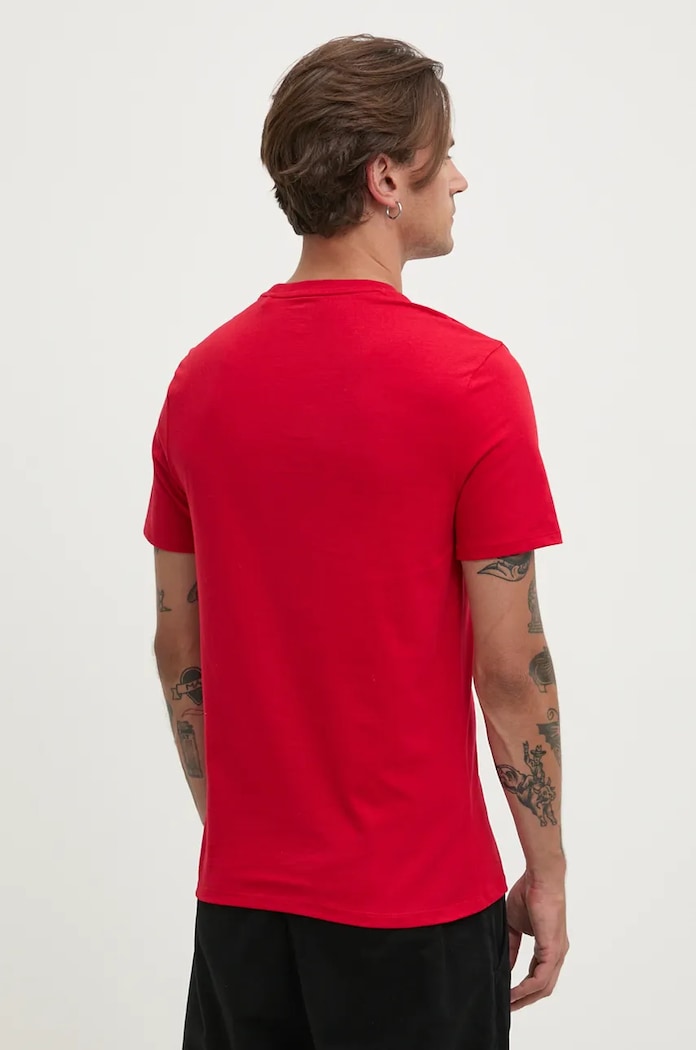 Îmbrăcăminte Guess Jeans tricou din bumbac M4YI52.K8HM0 rosu