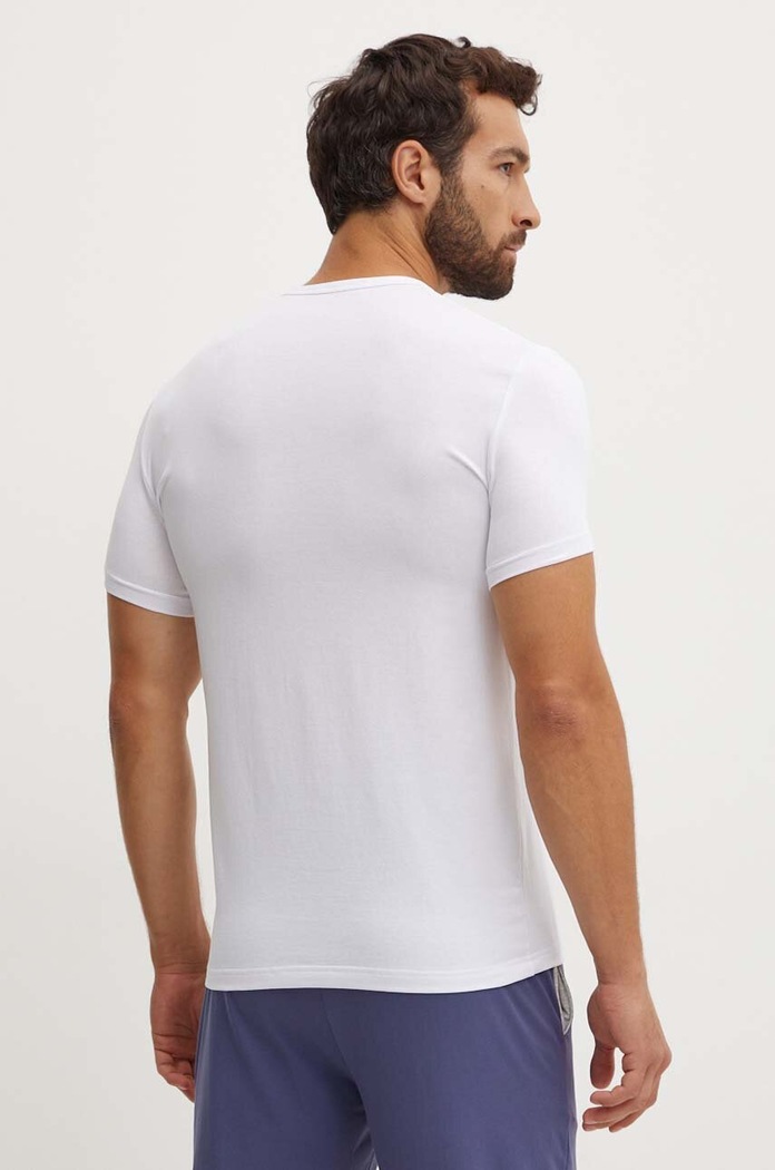 Odzież Emporio Armani Underwear t-shirt lounge 2-pack 111267.4F717 biały