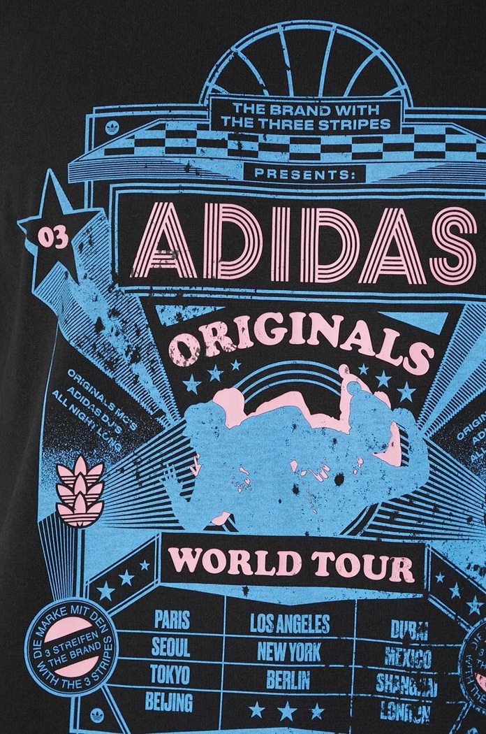 Βαμβακερό μπλουζάκι adidas Originals Street 4 IZ2585