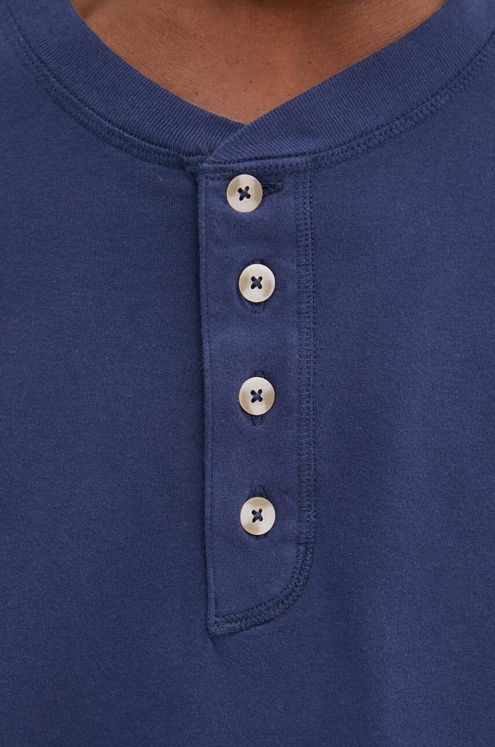 Pamučna polo majica Levi's plava A7198