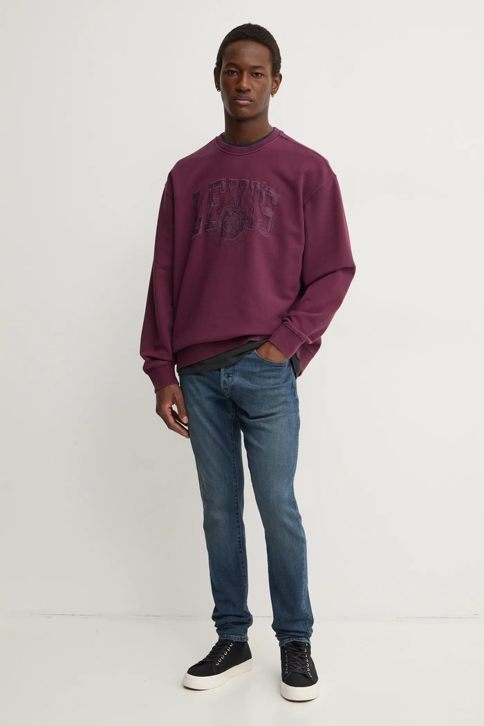 Levi's tricou pentru bărbați din bumbac VINTAGE FIT GRAPHIC 87373 gri SS26