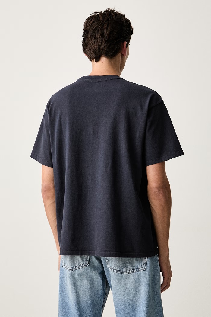 Odzież Levi's T-shirt męski bawełniany VINTAGE FIT GRAPHIC 87373 niebieski