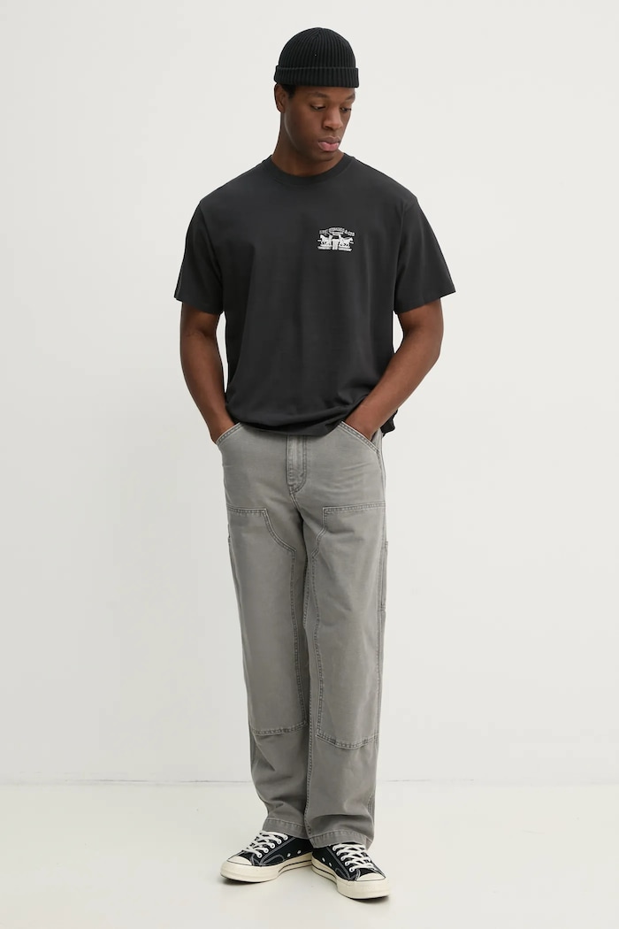 Levi's tricou pentru bărbați din bumbac VINTAGE FIT GRAPHIC 87373 negru SS26