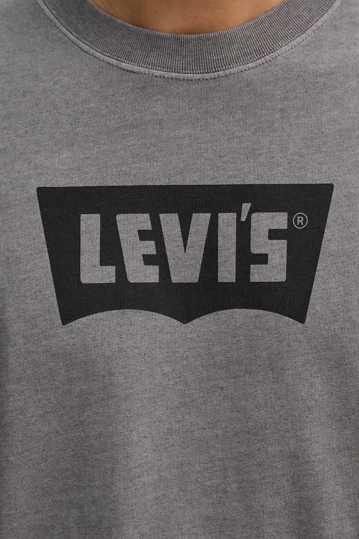 Levi's tricou pentru bărbați din bumbac VINTAGE FIT GRAPHIC 87373 gri
