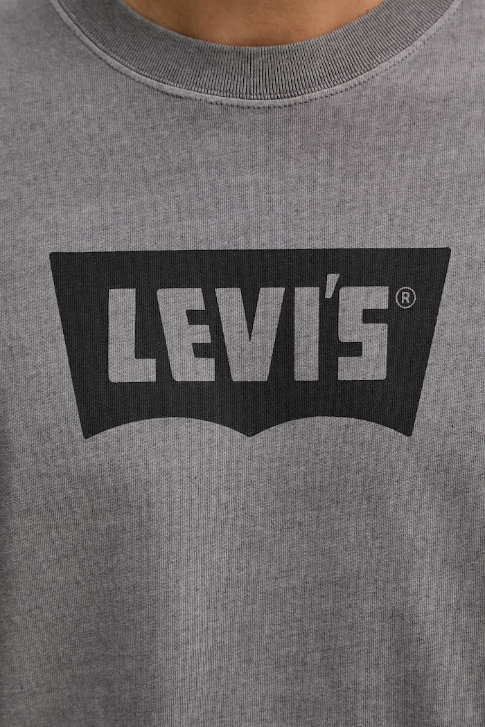 Levi's tricou pentru bărbați din bumbac VINTAGE FIT GRAPHIC 87373 gri