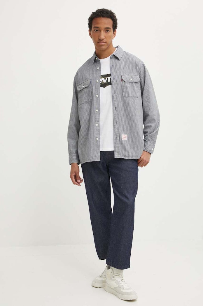 Pamučna majica Levi's 22489 bijela AW24