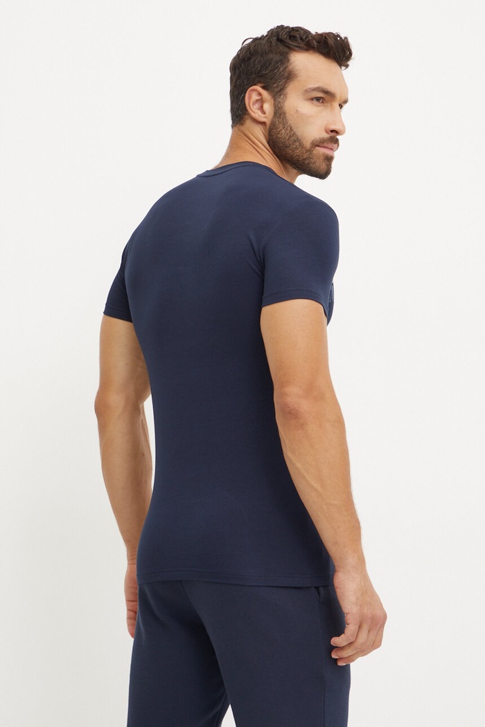 Oblečení Tričko Emporio Armani Underwear 111035.4F516 námořnická modř