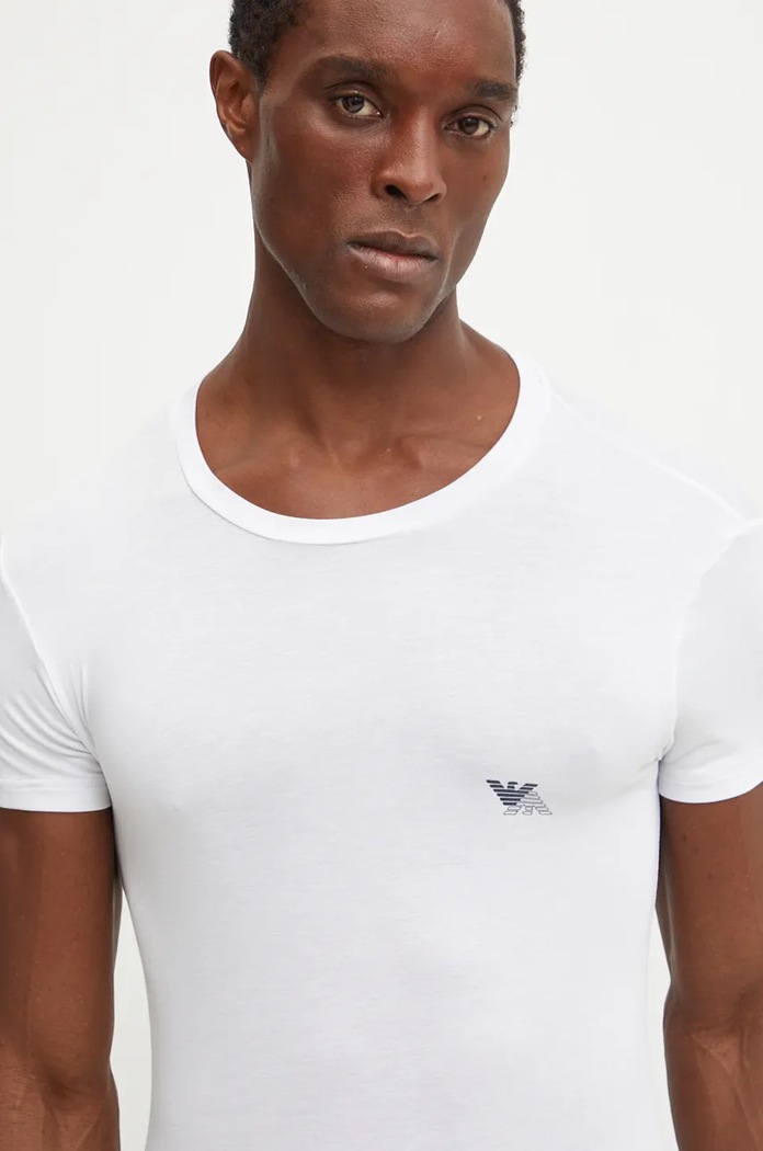 Tričko Emporio Armani Underwear 2-pack bílá 111670.4F733
