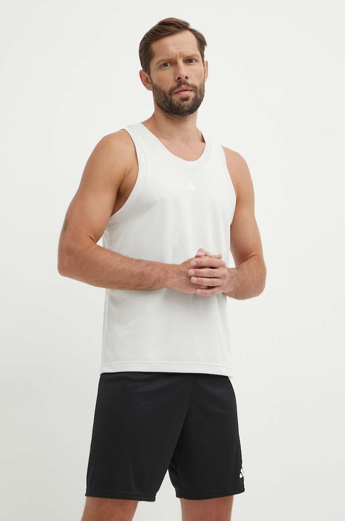 Majica kratkih rukava za trening adidas Performance Legends siva IN2564