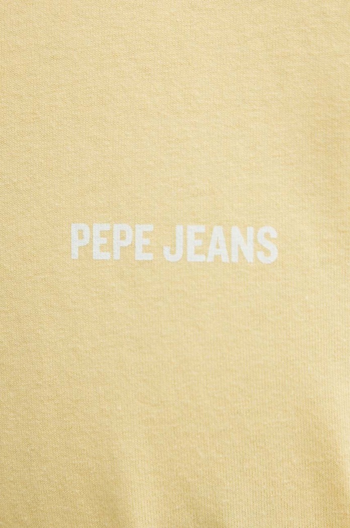 Pepe Jeans tricou din bumbac AARON PM509426 galben