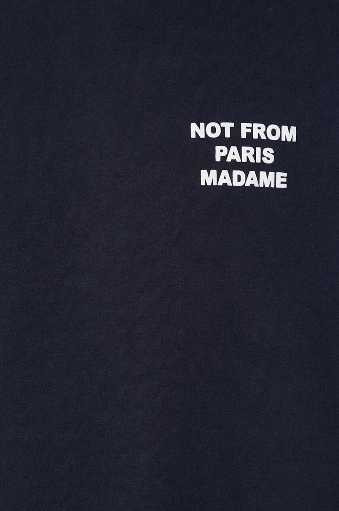 Бавовняна футболка Drôle de Monsieur Le T-Shirt Slogan PERM.TS203.CO002.NY