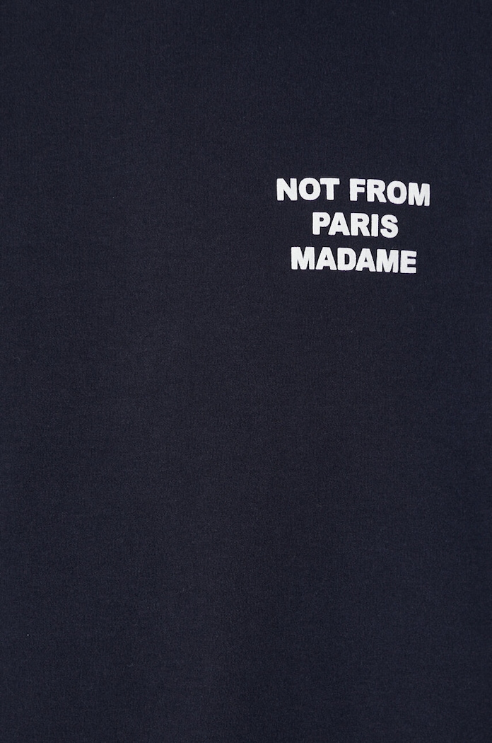 Бавовняна футболка Drôle de Monsieur Le T-Shirt Slogan PERM.TS203.CO002.NY