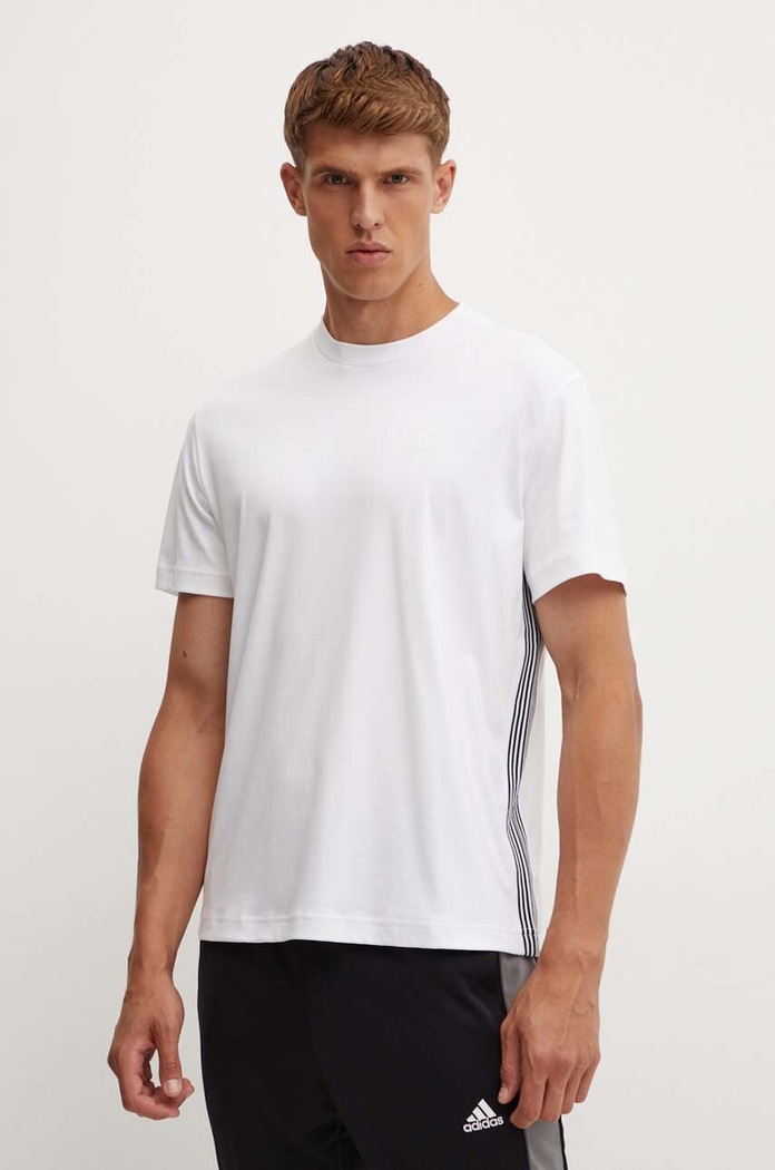 EA7 Emporio Armani t-shirt bawełniany regular biały PJOLZ.6DPT19.1100