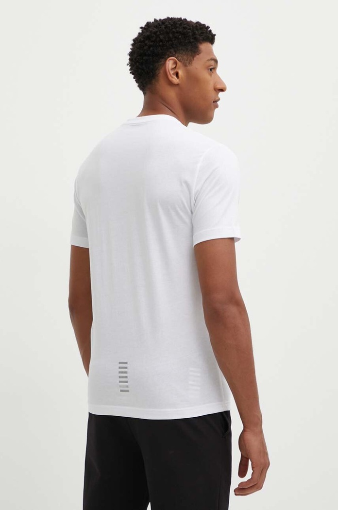 Дрехи Памучна тениска EA7 Emporio Armani PJVPZ.8NPT25.0100 бял