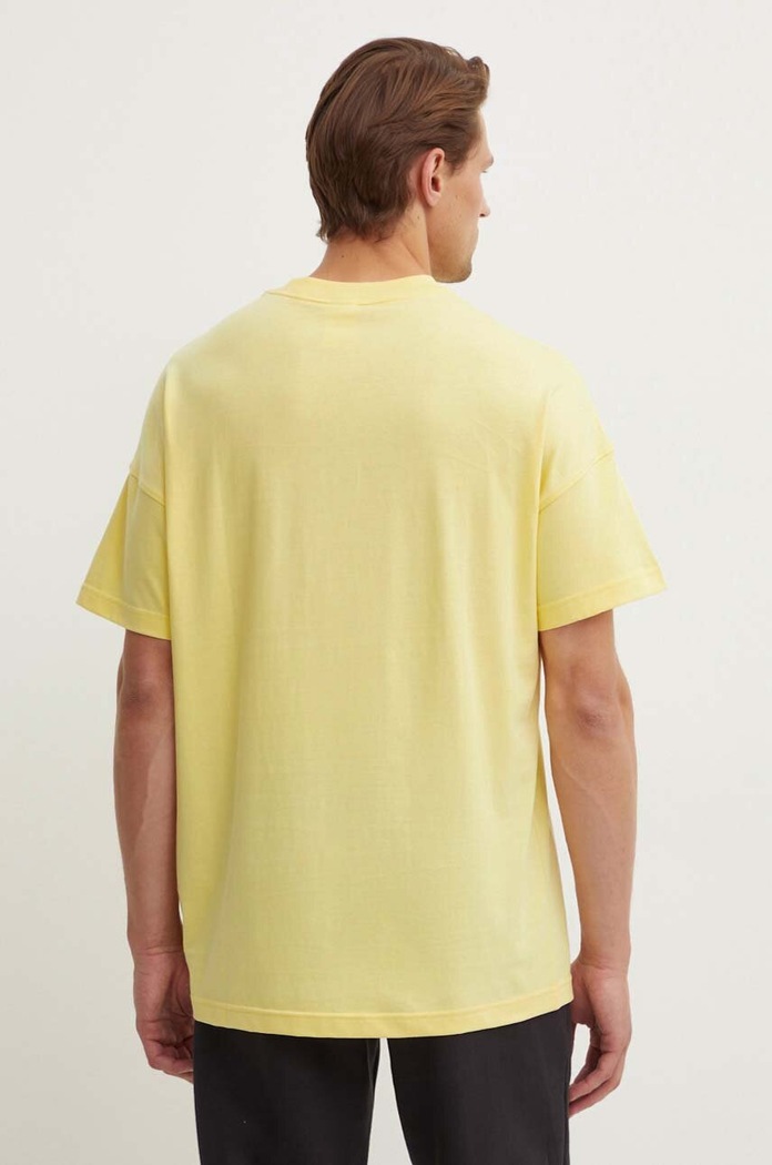 Oblečení Bavlněné tričko adidas All SZN IY4141 žlutá