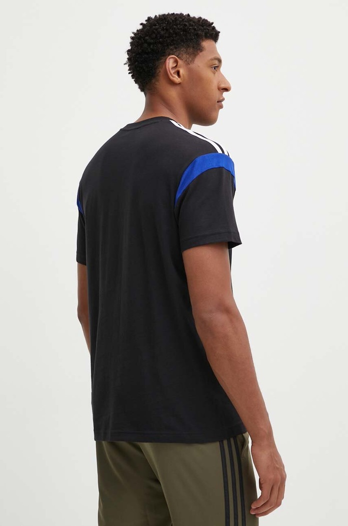 Odzież adidas t-shirt bawełniany JJ1532 czarny