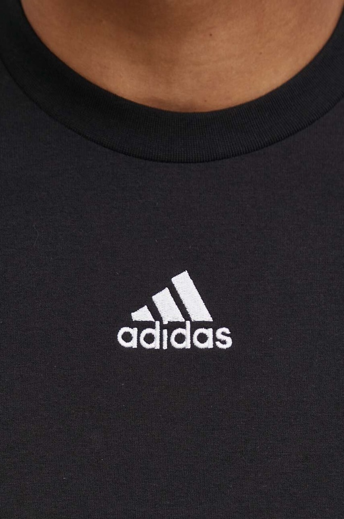 adidas t-shirt bawełniany JJ1532 czarny