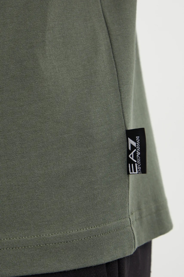 EA7 Emporio Armani t-shirt bawełniany PJ2QZ.6DUT10.1846 zielony