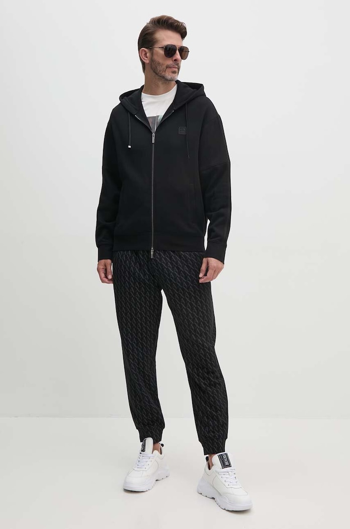 Pamučna majica Armani Exchange 6DZTHF.ZJH4Z bijela AW24