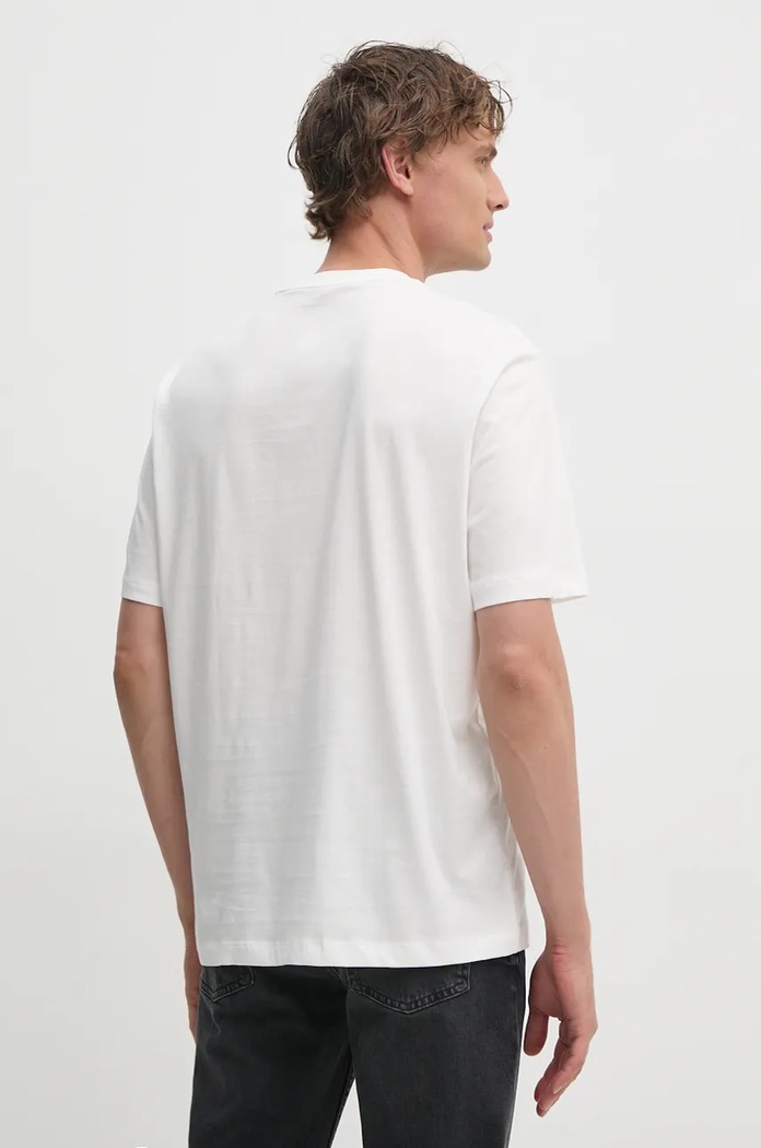 Oblečení Bavlněné tričko Armani Exchange 6DZTHZ.ZJBYZ bílá