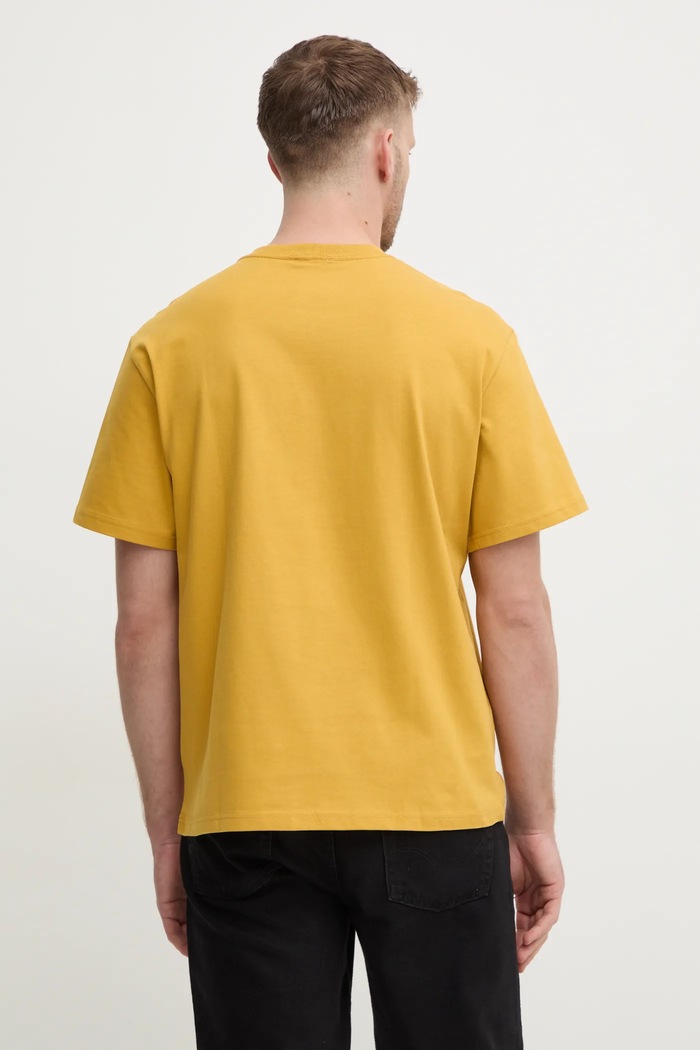 Oblečení Bavlněné tričko United Colors of Benetton 3MI6U109O žlutá