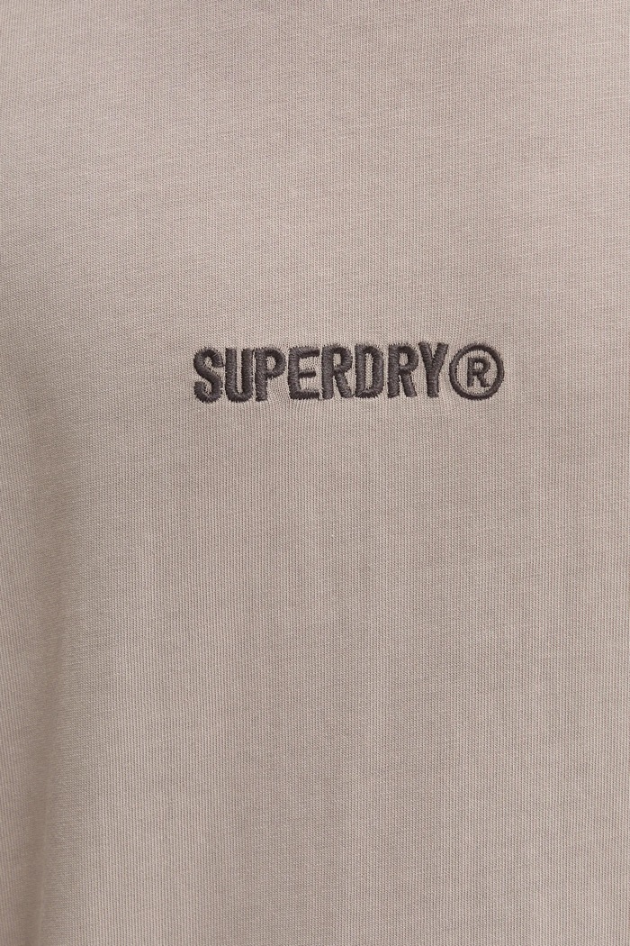 Bombažna kratka majica Superdry M1012028A.1PC siva