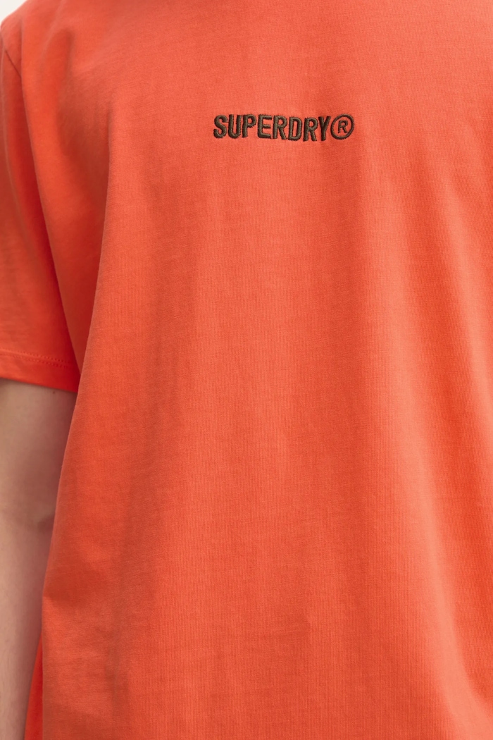Bavlněné tričko Superdry Superdry oranžová M1012028A.UM2