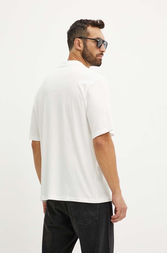 Armani Exchange Bavlnené tričko Armani Exchange 6DZTJG.ZJ8EZ biela AW24