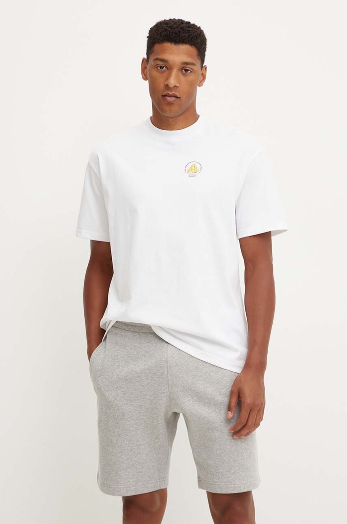 Hummel Bavlněné tričko Hummel Hummel x Peanuts 226086 bílá AW24