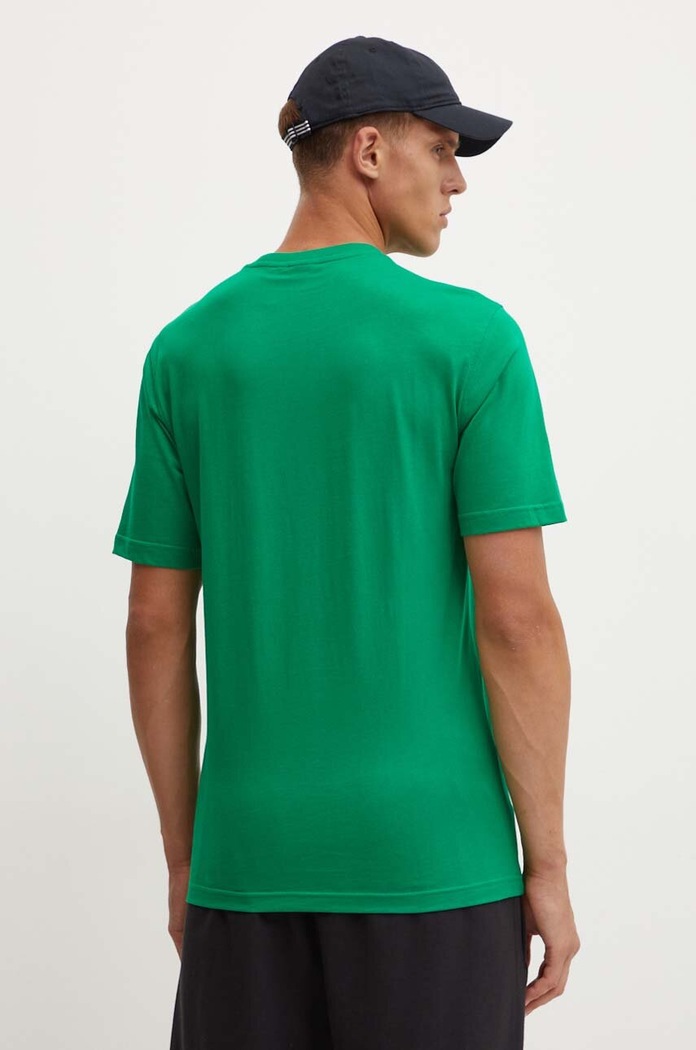 Îmbrăcăminte adidas Originals tricou din bumbac Trefoil IR8012 verde