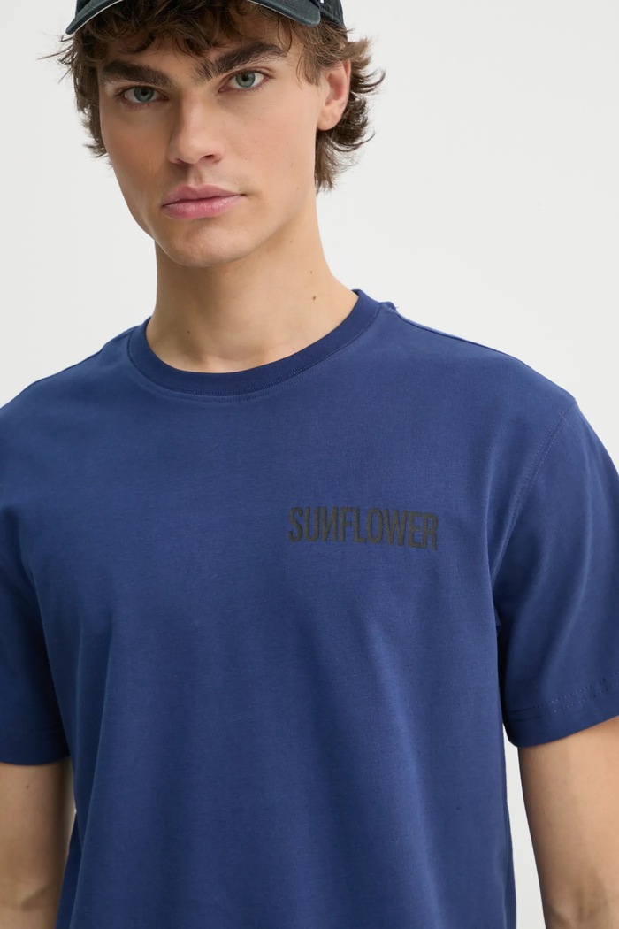 Sunflower tricou din bumbac bleumarin 2041.SFR