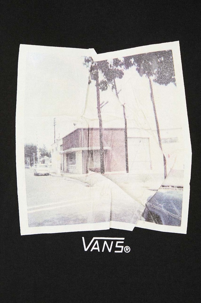 Vans t-shirt bawełniany Premium Classics LX Broadway VN000HQ8BLK1
